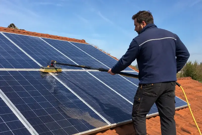 Nettoyage et entretien de panneaux solaires à Talensac
